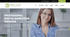 Desktop Screenshot of mobilegiant.net